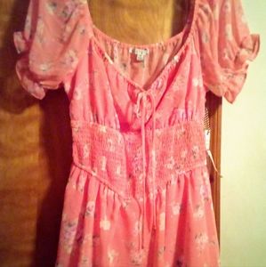 Size M, Story On Women's Casual Dress Floral